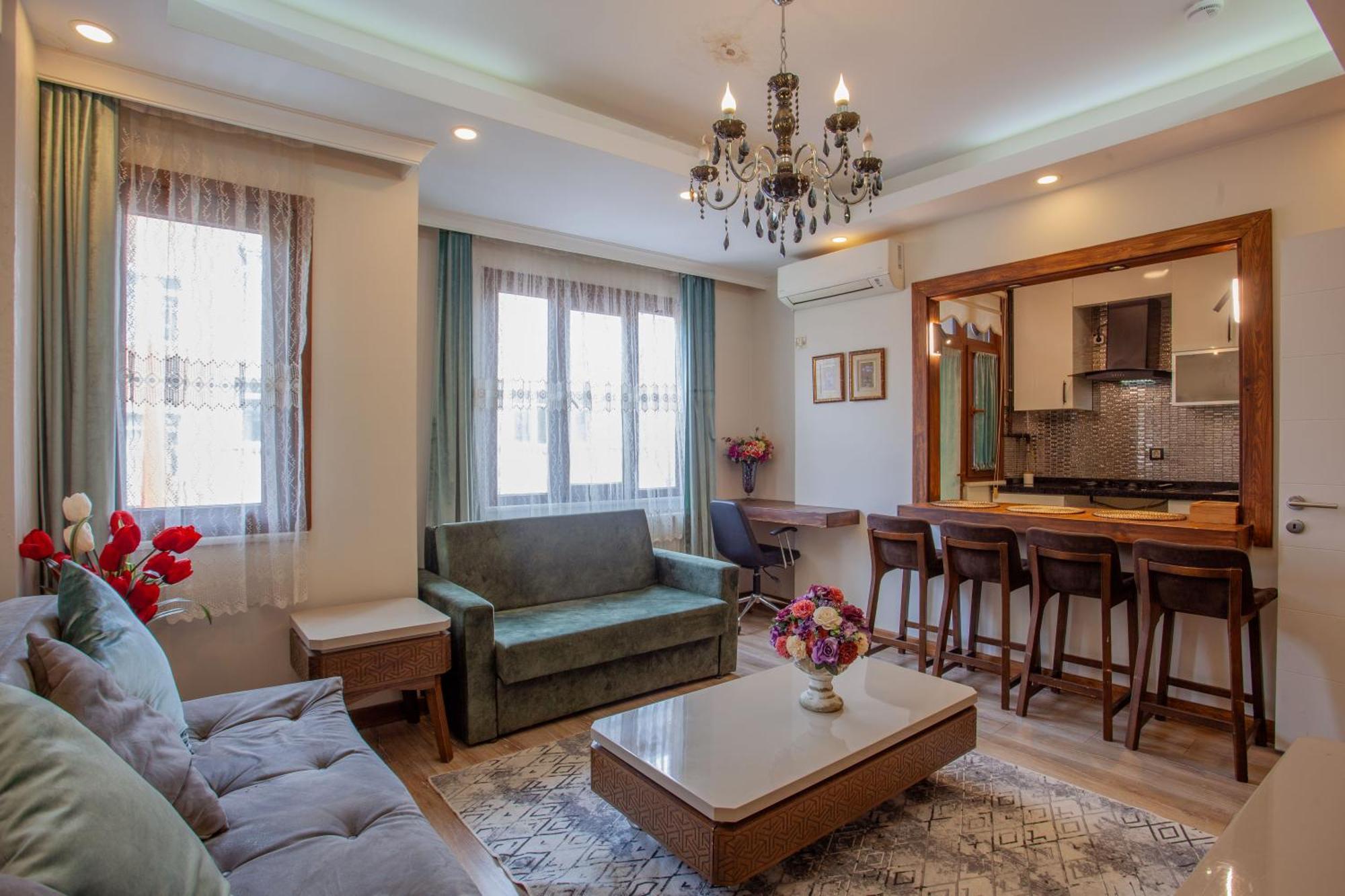 Super House 75 Mt 2 Bedrooms 1 Living Center Apartment Istanbul